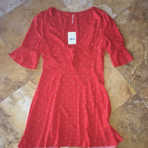 Free People flame combo dress - Picture 4 of 5